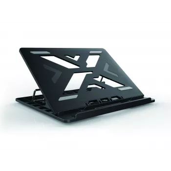 Conceptronic ERGO soporte refrigerador para portátil soporte para portátil negro 39,6 cm (15,6