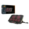 Conceptronic THYIA ERGO soporte refrigerador gaming para portátil con 6 ventiladores, 43,2 cm (17