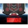 Conceptronic THYIA ERGO soporte refrigerador gaming para portátil con 6 ventiladores, 43,2 cm (17