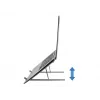 Conceptronic THANA04S ERGO soporte refrigerador plegable para portátil de aluminio