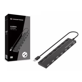 Conceptronic HUBBIES hub USB 2.0 de 7 puertos