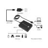 Conceptronic HUBBIES hub USB 3.0/2.0 de 4 puertos, cable de 90 cm, USB 3.2 Gen 1 (3.1 Gen 1) Type-A, negro, USB 2.0, USB 3.2 Gen 1 (3.1 Gen 1) Type-A, China, 87 mm, 55 mm