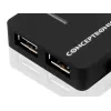 Conceptronic Travel hub USB de 4 puertos