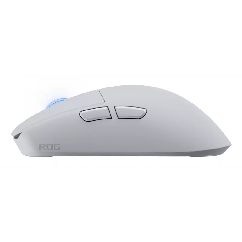 Ratón gaming ASUS ROG Harpe II Ace, para diestros, óptico 42.000 DPI, RF Wireless + Bluetooth + USB Type-A, 5 botones, blanco