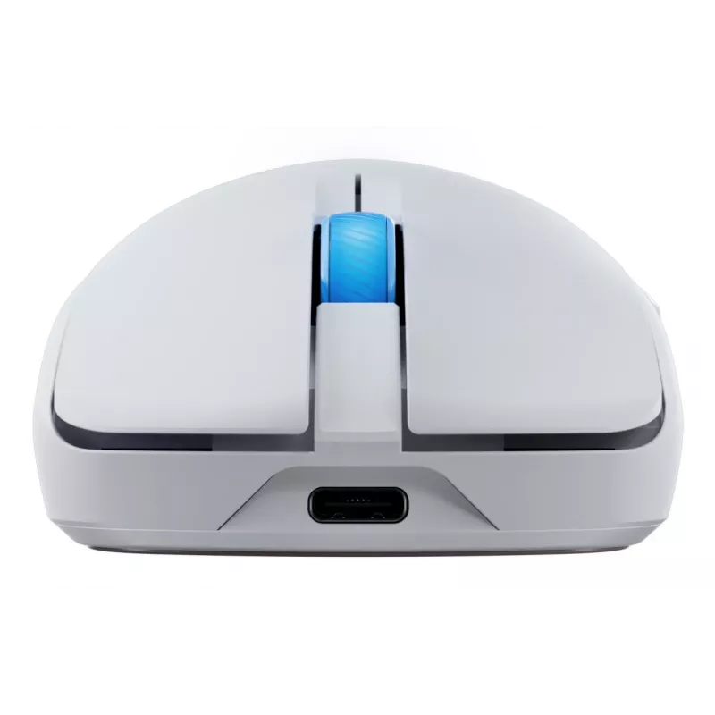 Ratón gaming ASUS ROG Harpe II Ace, para diestros, óptico 42.000 DPI, RF Wireless + Bluetooth + USB Type-A, 5 botones, blanco