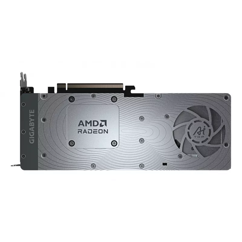GIGABYTE Radeon AI PRO R9700 AI TOP 32G Tarjeta gráfica – 32 GB GDDR6, 256 Bit, PCI-E 5.0, 2920 MHz frecuencia de núcleo, 3 x DP, 1 x HDMI, GV-R9700AI TOP-32GD