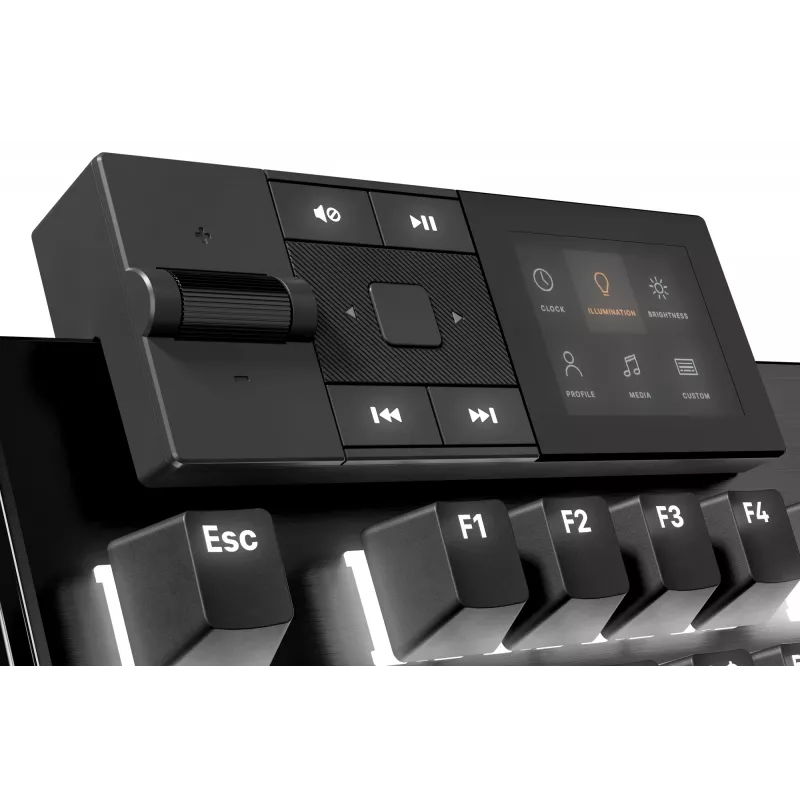 Teclado be quiet! Dark Mount Silent Tactile DE ISO Gaming USB QWERTZ Alemán Negro