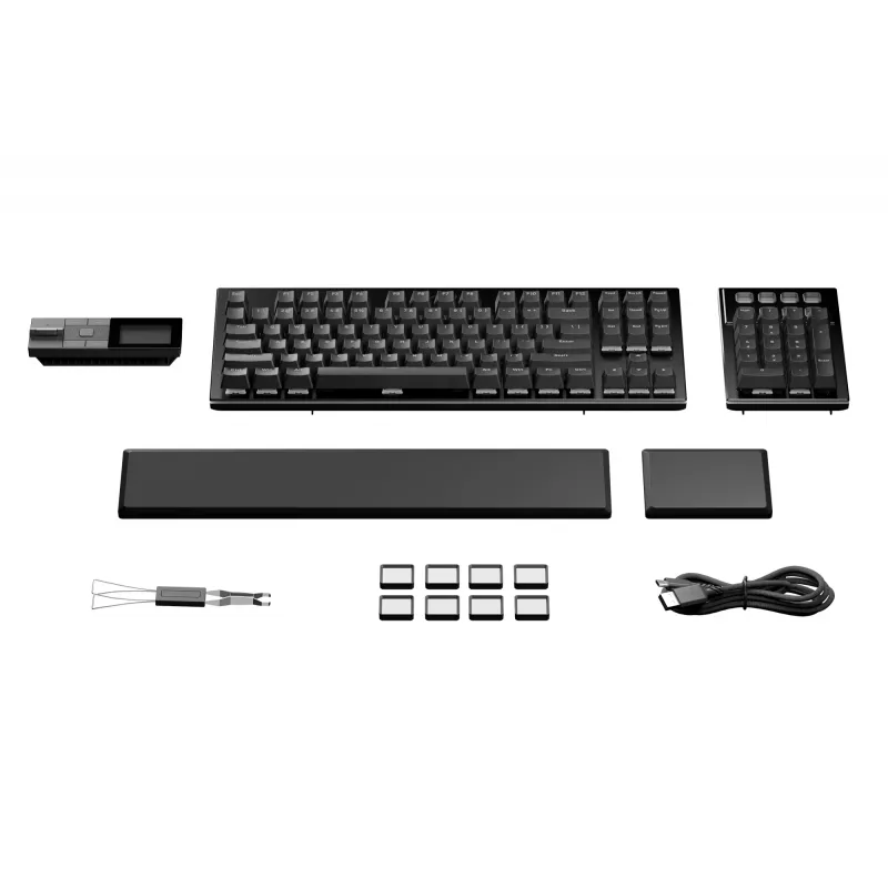 Teclado be quiet! Dark Mount Silent Tactile DE ISO Gaming USB QWERTZ Alemán Negro
