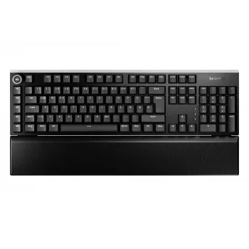 Teclado be quiet! Light Mount Silent Linear DE ISO Gaming USB QWERTZ Alemán Negro