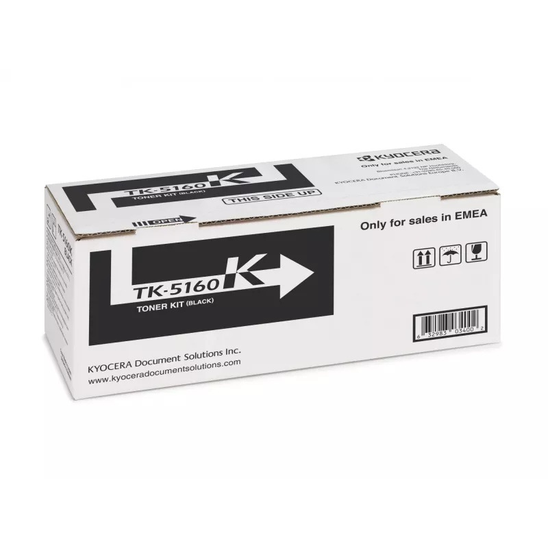 Kyocera TK-5160K Tóner, negro, 16000 páginas (1T02NT0NL0)