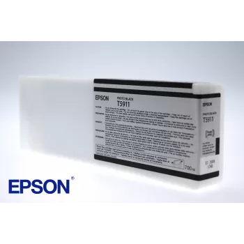 Epson pack individual Photo Negro T591100, Negro, tinta pigmentada, 700 ml, 1 ud.