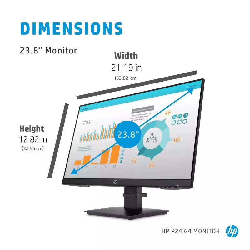 Monitor de ordenador HP P-Series P24 G4 60,5 cm (23,8