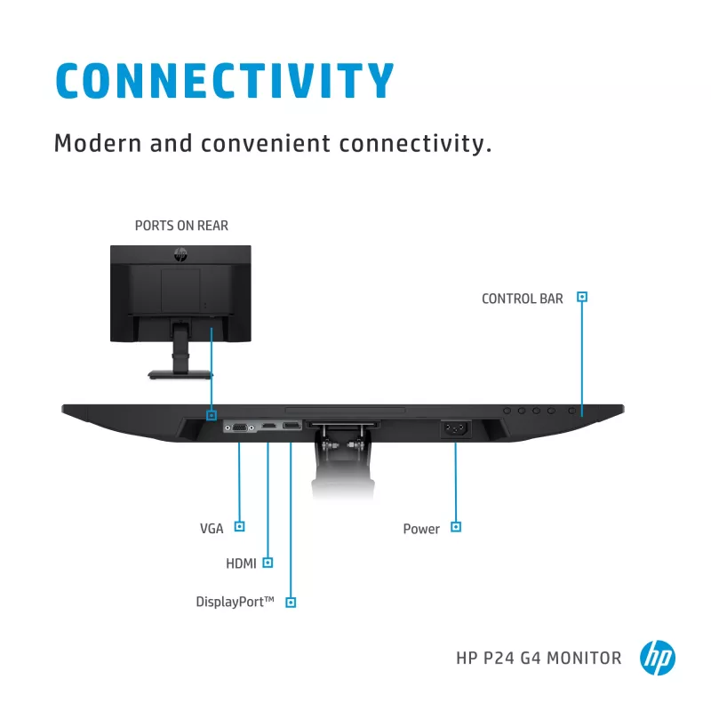 Monitor de ordenador HP P-Series P24 G4 60,5 cm (23,8