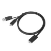 Cable USB Targus ACC1133GLX USB 3.2 Gen 1 (3.1 Gen 1) 1 m USB C Negro