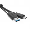 Cable USB Targus ACC1133GLX USB 3.2 Gen 1 (3.1 Gen 1) 1 m USB C Negro