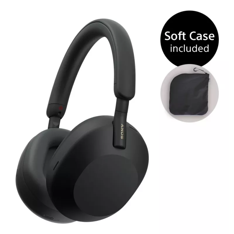 Sony WH-1000XM5SA Auricular Con cable e inalámbrico Diadema Música USB Type-C Bluetooth Negro