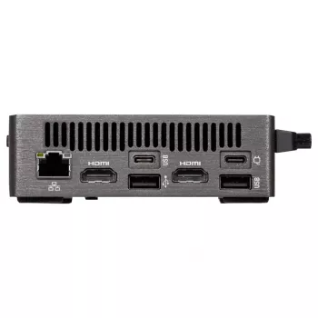 Mini PC Barebone GIGABYTE BRIX Core Ultra 5 225H, caja de 0,46 litros, DDR5 SO-DIMM, 2 ranuras de memoria, hasta 96 GB, WiFi/BT, 2,5G LAN