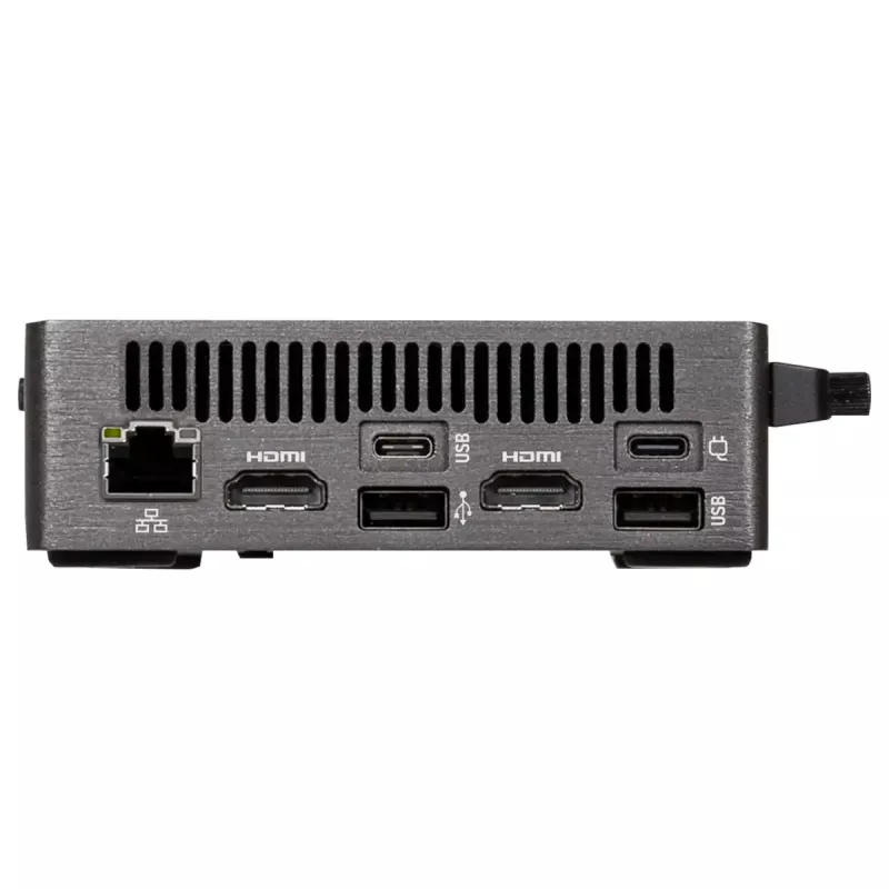 Mini PC Barebone GIGABYTE BRIX Core Ultra 5 225H, caja de 0,46 litros, DDR5 SO-DIMM, 2 ranuras de memoria, hasta 96 GB, WiFi/BT, 2,5G LAN