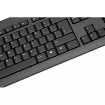 TERRA 1500 Cableado [US/EU] Teclado Universal USB QWERTY Inglés de EE. UU. Negro