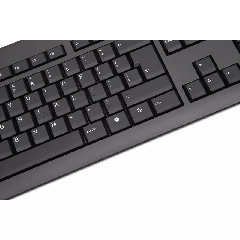 TERRA 1500 Cableado [US/EU] Teclado Universal USB QWERTY Inglés de EE. UU. Negro