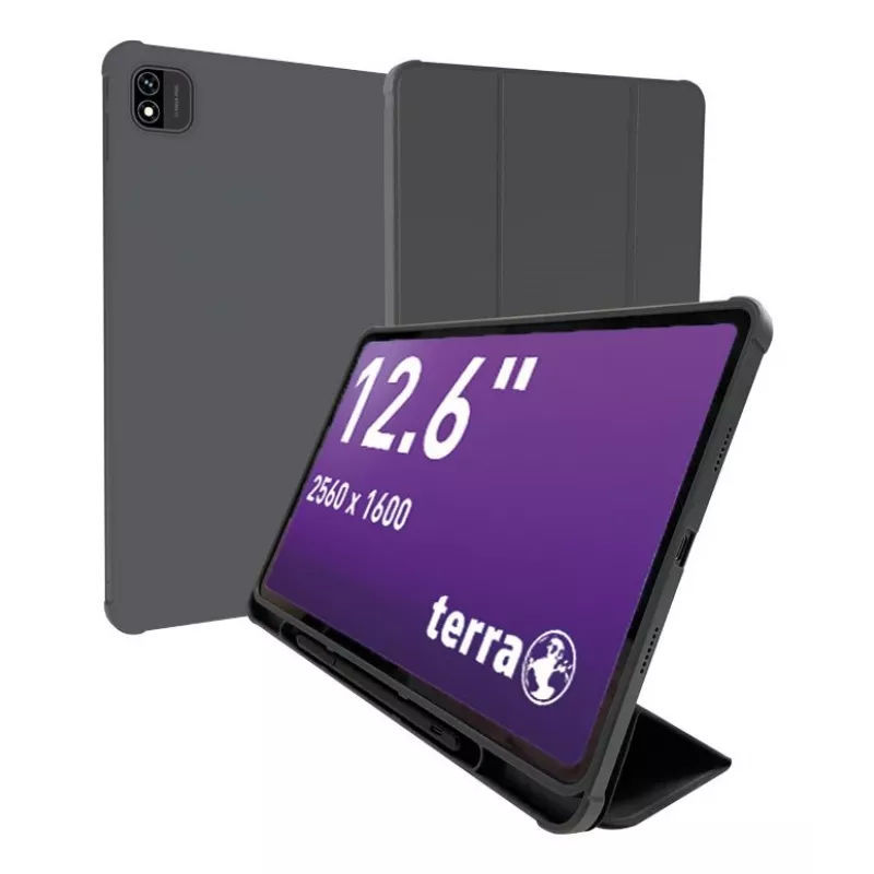 TERRA PAD 1201 4G Mediatek LTE 256 GB 32 cm (12.6 pulgadas) 8 GB Wi-Fi 5 (802.11ac) Android 14 Antracita