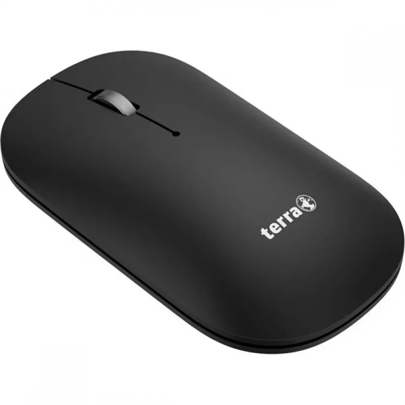 TERRA NBM1000B Ratón ambidiestro RF Inalámbrico + Bluetooth Óptico 4000 DPI