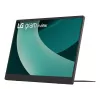 LG 17MT70 Monitor portátil Negro, Acero inoxidable 43,2 cm (17 pulgadas) LED 2560 x 1600 Píxeles