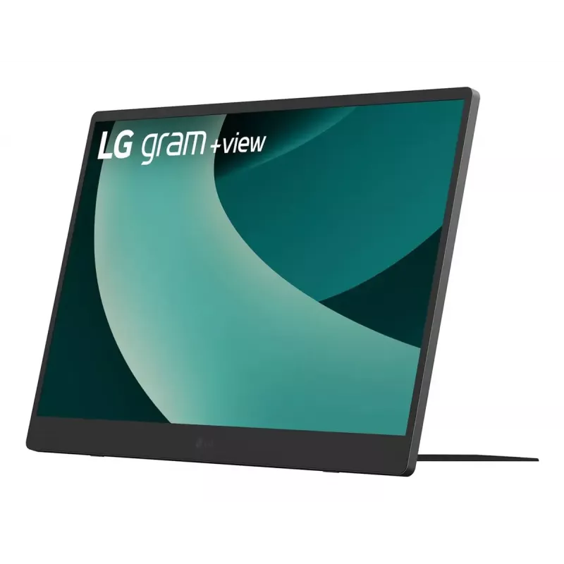 LG 17MT70 Monitor portátil Negro, Acero inoxidable 43,2 cm (17 pulgadas) LED 2560 x 1600 Píxeles