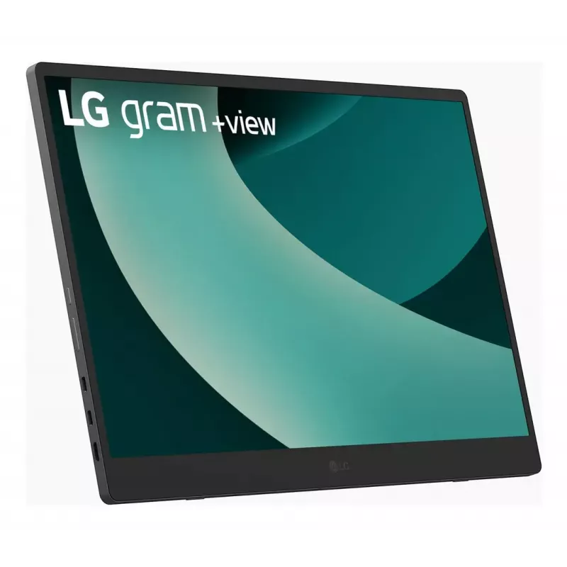 LG 17MT70 Monitor portátil Negro, Acero inoxidable 43,2 cm (17 pulgadas) LED 2560 x 1600 Píxeles