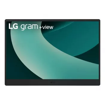 LG 17MT70 Monitor portátil Negro, Acero inoxidable 43,2 cm (17 pulgadas) LED 2560 x 1600 Píxeles