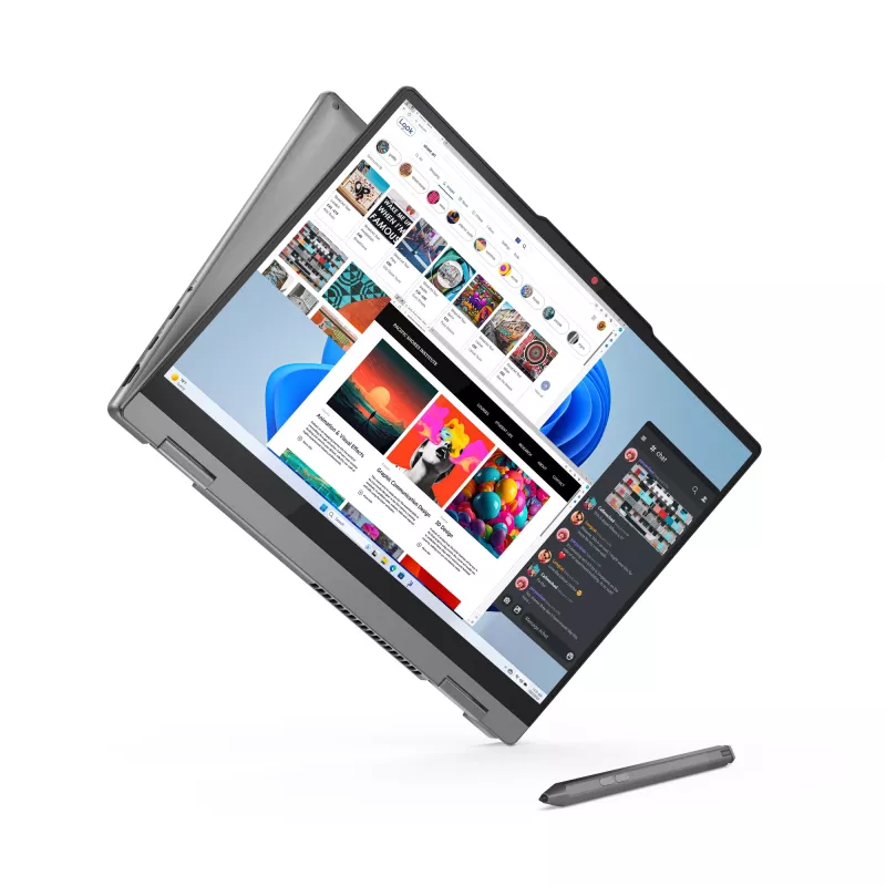 Lenovo IdeaPad 5 2-en-1 14IRH9 Intel® Core™ i7 i7-13620H Híbrido (2-en-1) 35,6 cm (14 pulgadas) Pantalla táctil WUXGA 16 GB LPDDR5x-SDRAM 1 TB SSD Wi-Fi 6 (802.11ax) Windows 11 Home Gris