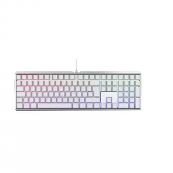 Teclado gaming CHERRY MX 3.0S RGB USB QWERTZ alemán blanco 110 teclas