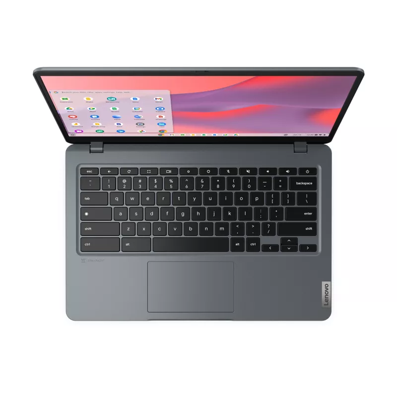 Lenovo 14e Chromebook Gen 3 Intel Core i3 N-series i3-N305 35,6 cm (14 inch) Full HD 8 GB LPDDR5-SDRAM 128 GB eMMC Wi-Fi 6E (802.11ax) ChromeOS gris