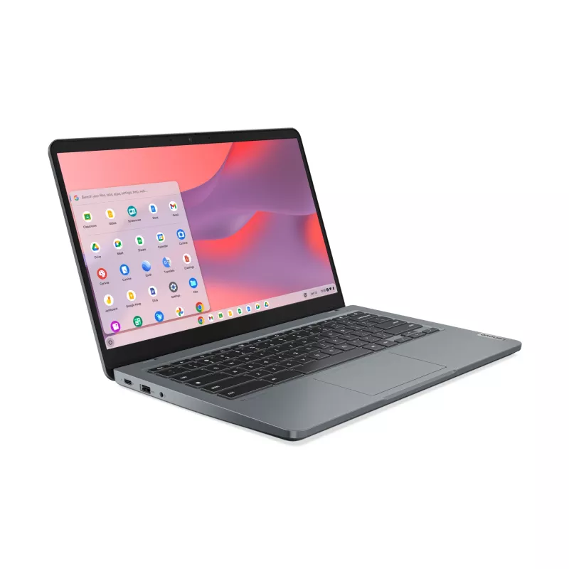 Lenovo 14e Chromebook Gen 3 Intel Core i3 N-series i3-N305 35,6 cm (14 inch) Full HD 8 GB LPDDR5-SDRAM 128 GB eMMC Wi-Fi 6E (802.11ax) ChromeOS gris