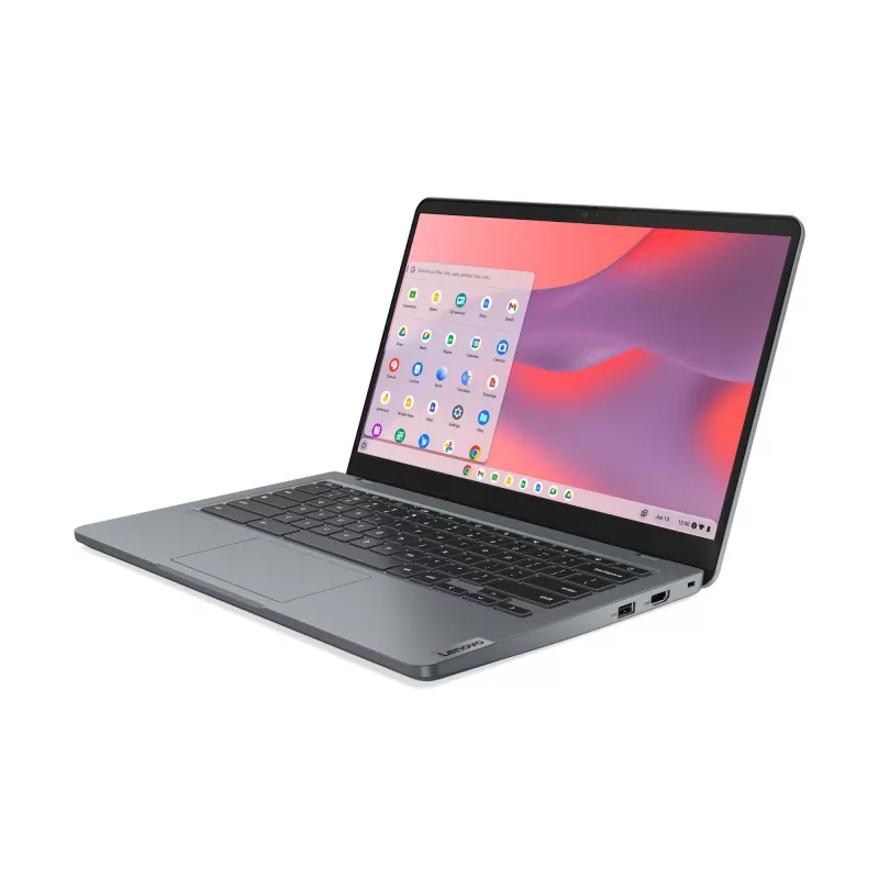 Lenovo 14e Chromebook Gen 3 Intel Core i3 N-series i3-N305 35,6 cm (14 inch) Full HD 8 GB LPDDR5-SDRAM 128 GB eMMC Wi-Fi 6E (802.11ax) ChromeOS gris