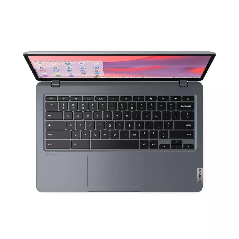 Lenovo 14e Chromebook Gen 3 Intel Core i3 N-series i3-N305 35,6 cm (14 inch) Full HD 8 GB LPDDR5-SDRAM 128 GB eMMC Wi-Fi 6E (802.11ax) ChromeOS gris