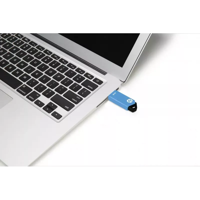 Memoria flash USB HP v150w 32 GB USB Type-A 2.0 negra, azul