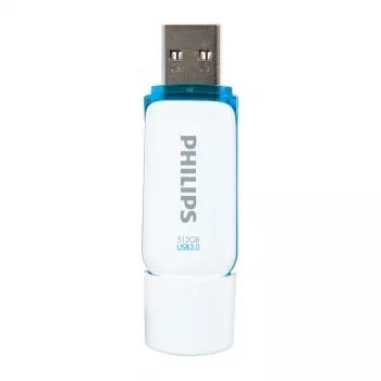 Memoria flash USB Philips FM51FD75B 512 GB, USB Type-A, USB 3.2 Gen 1 (3.1 Gen 1), blanco