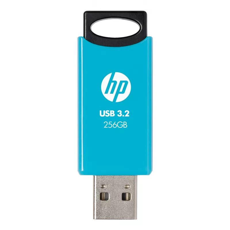 Memoria flash USB HP 712w 256 GB USB Type-A 3.2 Gen 1 (3.1 Gen 1) Azul — formato Slide