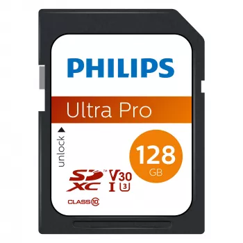 Memoria flash Philips 128 GB SDXC UHS-I FM12SD65B