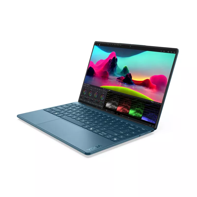 Lenovo Yoga Slim 9 14ILL10 Copilot+ PC Intel Core Ultra 7 258V Portátil 35,6 cm (14 inch) Pantalla táctil WQUXGA 32 GB LPDDR5x-SDRAM 1 TB SSD Wi-Fi 7 (802.11be) Windows 11 Home Teal