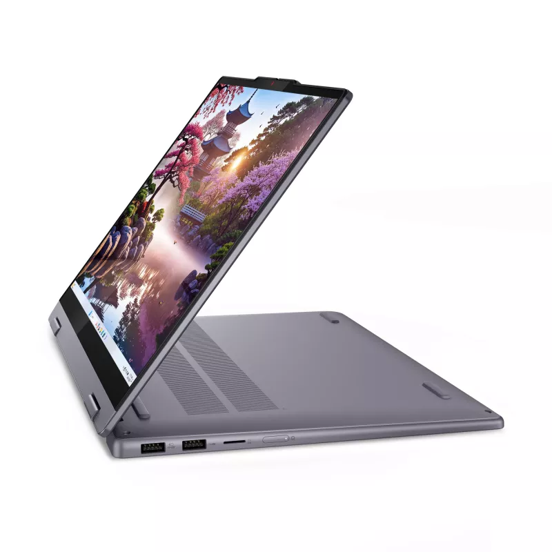 Lenovo IdeaPad 5 2-in-1 14AKP10 Copilot+ PC AMD Ryzen™ AI 7 350 Híbrido (2 en 1) 35,6 cm (14 inch) Pantalla táctil WUXGA 16 GB LPDDR5x-SDRAM 512 GB SSD Wi-Fi 7 (802.11be) Windows 11 Home Gris