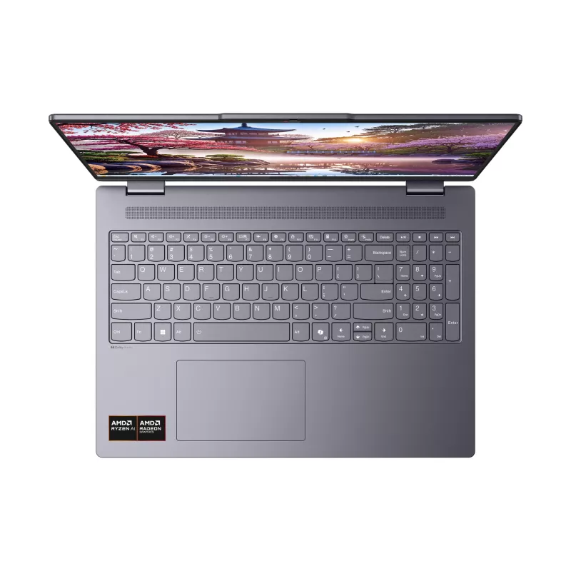 Lenovo IdeaPad 5 2-in-1 16AKP10 Copilot+ PC AMD Ryzen™ AI 5 340 Híbrido (2 en 1) 40,6 cm (16 inch) Pantalla táctil WUXGA 16 GB LPDDR5x-SDRAM 512 GB SSD Wi-Fi 7 (802.11be) Windows 11 Home Gris