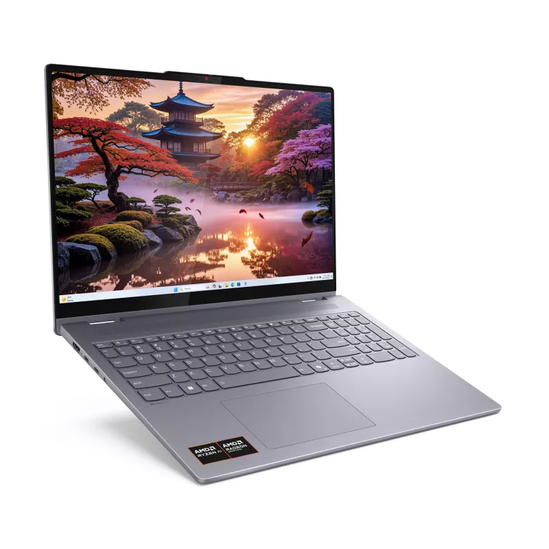 Lenovo IdeaPad 5 2-in-1 16AKP10 Copilot+ PC AMD Ryzen™ AI 5 340 Híbrido (2 en 1) 40,6 cm (16 inch) Pantalla táctil WUXGA 16 GB LPDDR5x-SDRAM 512 GB SSD Wi-Fi 7 (802.11be) Windows 11 Home Gris
