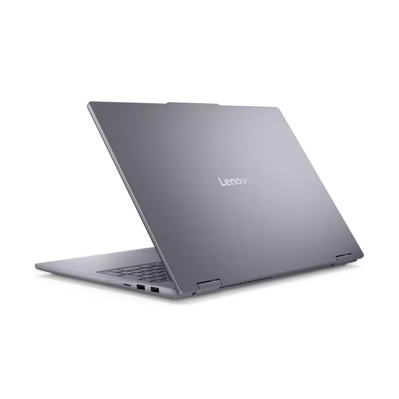 Lenovo IdeaPad 5 2-in-1 16AKP10 83KU0012GE Copilot+ PC portátil convertible, 40,6 cm (16 pulgadas) WUXGA 1920x1200 pantalla táctil, AMD Ryzen AI 7 350, AMD Radeon 860M, 16 GB LPDDR5x, 1 TB SSD, Windows 11 Home, teclado alemán, gris