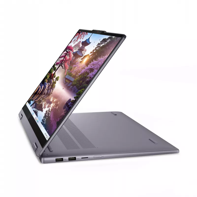 Lenovo IdeaPad 5 2-in-1 16AKP10 83KU0012GE Copilot+ PC portátil convertible, 40,6 cm (16 pulgadas) WUXGA 1920x1200 pantalla táctil, AMD Ryzen AI 7 350, AMD Radeon 860M, 16 GB LPDDR5x, 1 TB SSD, Windows 11 Home, teclado alemán, gris