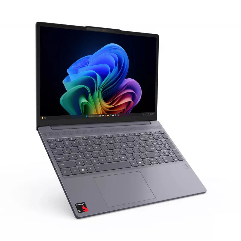 Lenovo IdeaPad Slim 3 15Q8X10 Copilot+ PC Snapdragon X1-26-100 Portátil 38,4 cm (15,1 inch) WQXGA 24 GB LPDDR5x-SDRAM 1 TB SSD Wi-Fi 7 (802.11be) Windows 11 Home Gris