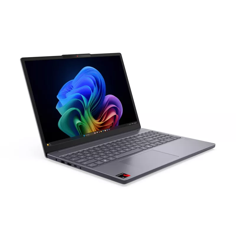 Lenovo IdeaPad Slim 3 15Q8X10 Copilot+ PC Snapdragon X1-26-100 Portátil 38,4 cm (15,1 inch) WQXGA 24 GB LPDDR5x-SDRAM 1 TB SSD Wi-Fi 7 (802.11be) Windows 11 Home Gris