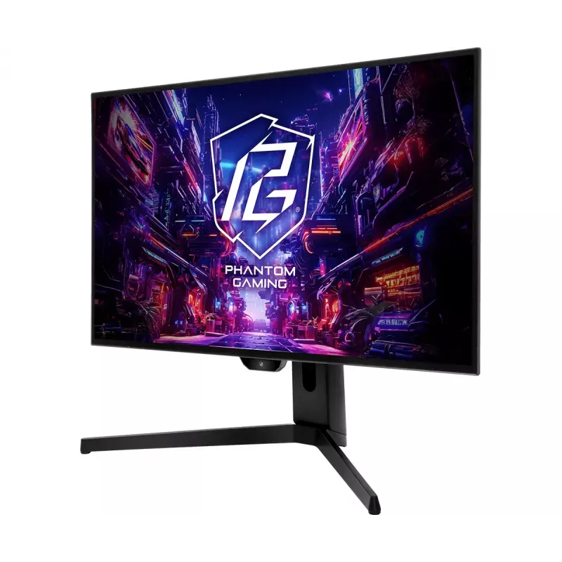 ASRock PGO27QFS monitor gaming OLED de 27 pulgadas (68,6 cm) QHD 2560x1440, 240 Hz, 0,03 ms, FreeSync Premium Pro, HDMI/DP/USB-C, negro