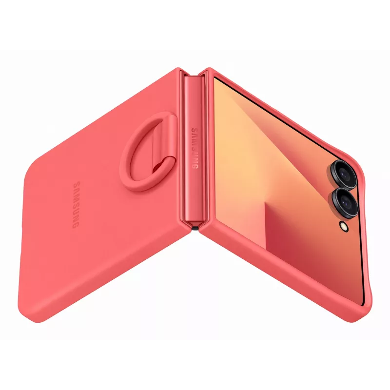 Samsung Ring Case funda para móvil 17,4 cm (6,85 inch) Cover rojo